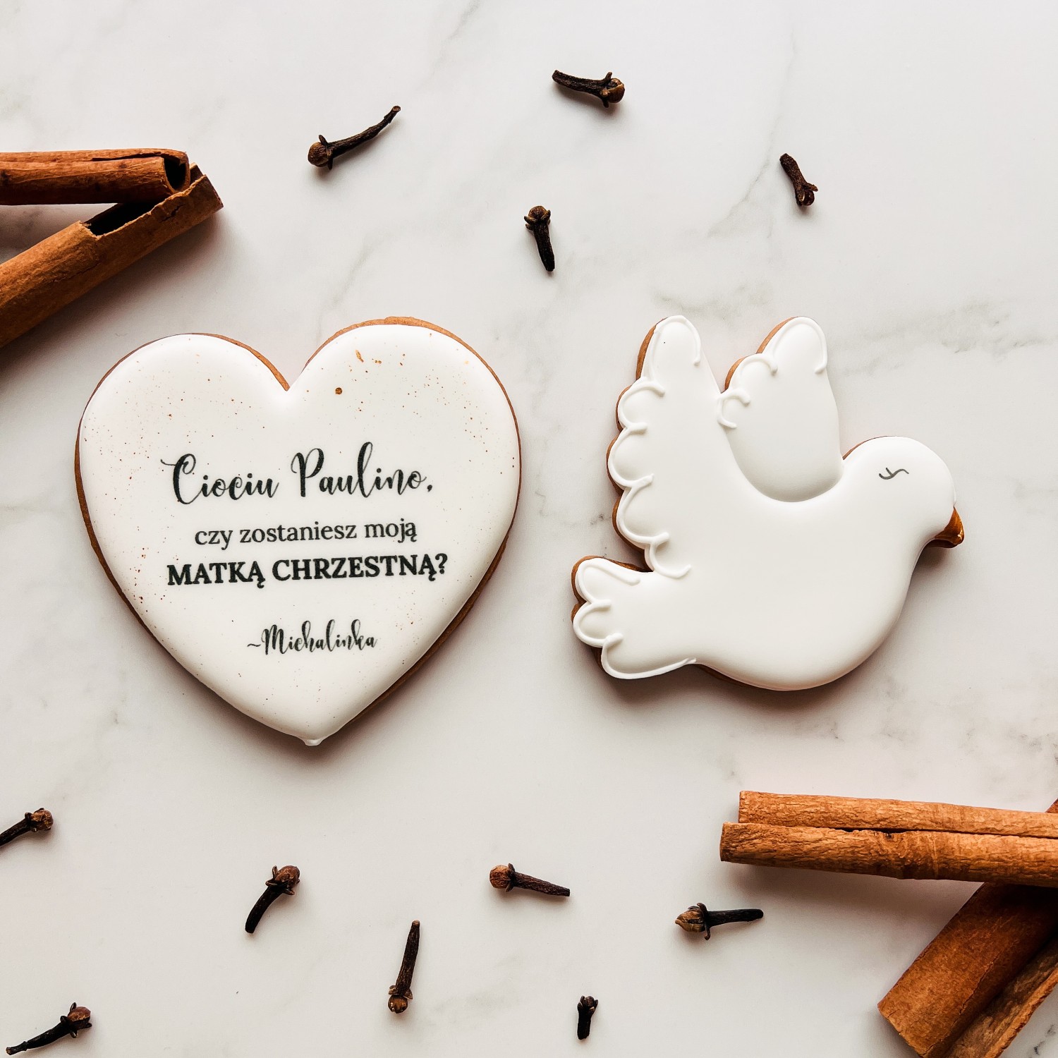 Personalizowany box z prośbą o zostanie matką chrzestną