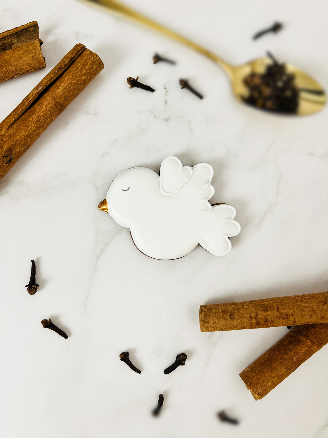 Piernik gołąbek na Chrzest