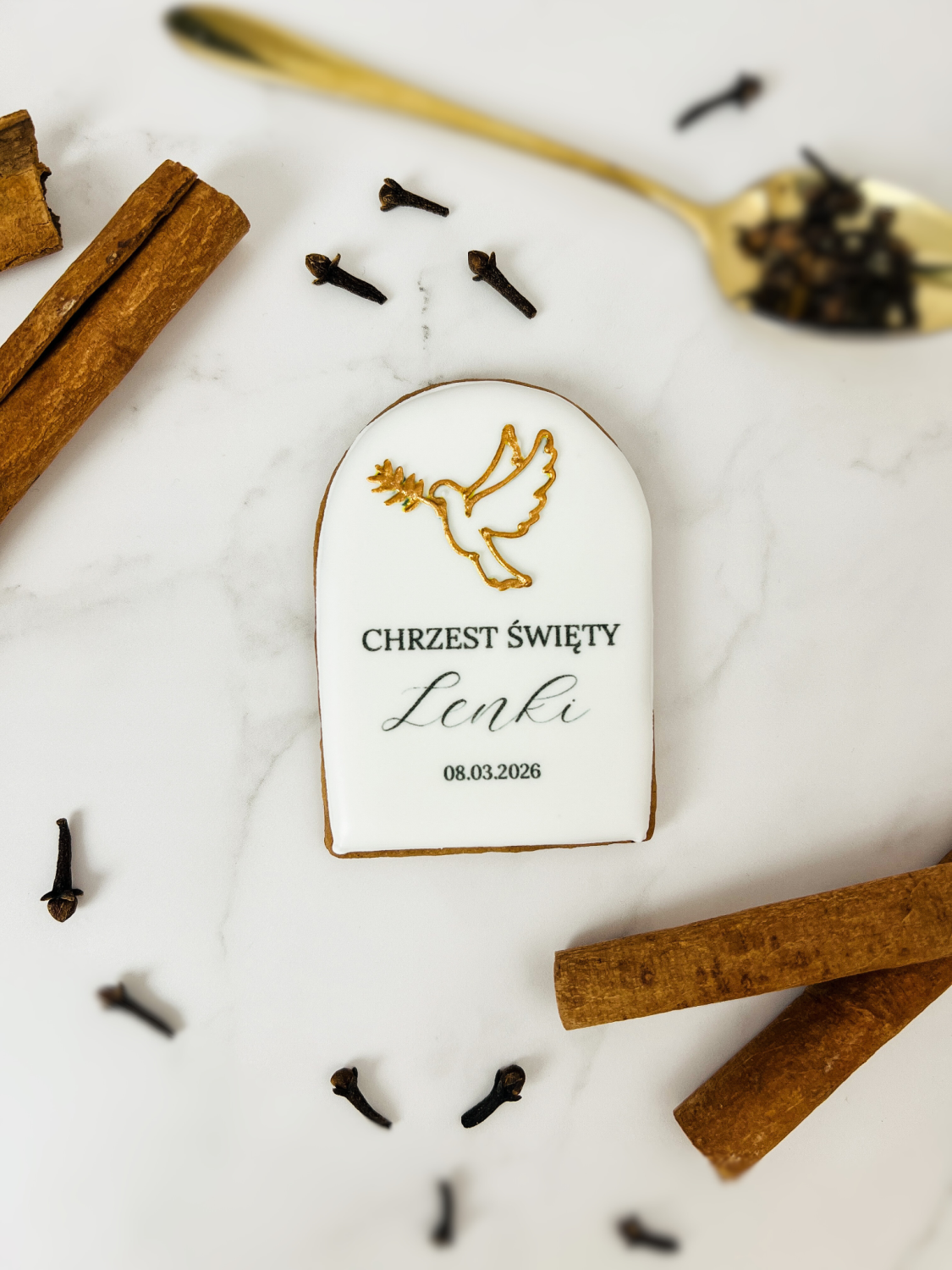 Winietka - piernik na chrzest