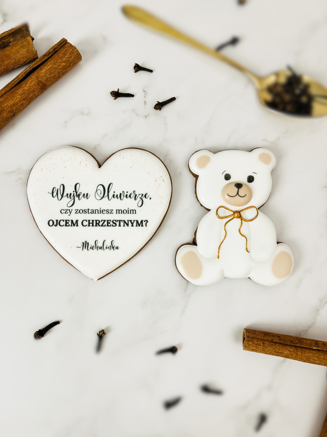 zestaw dla chrzestnego