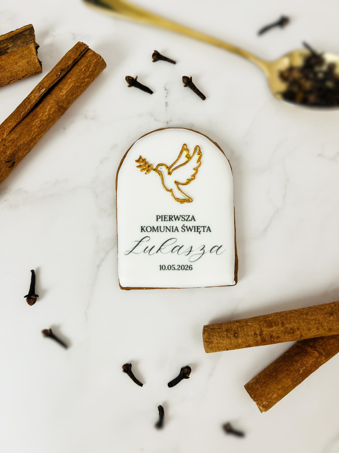 winietka piernik na komunię