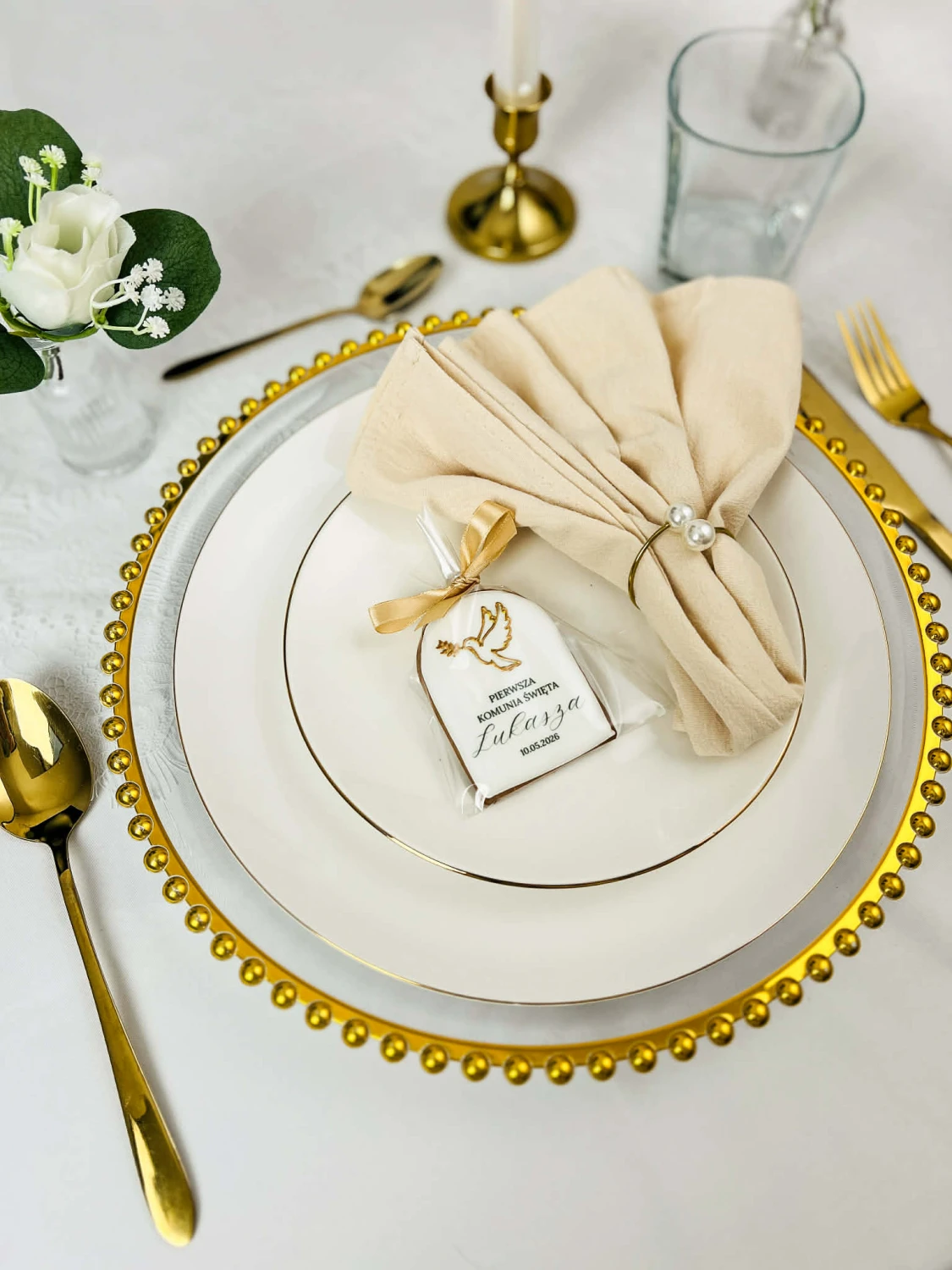 piernik winietka na komunię